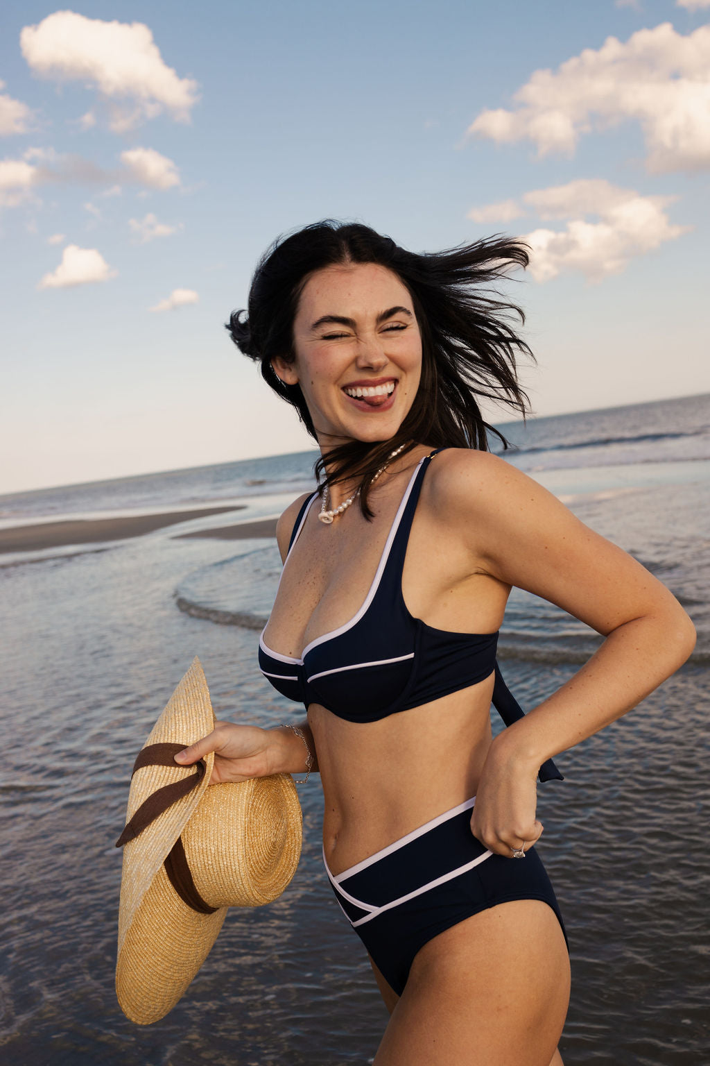 The Daphne Top - Navy