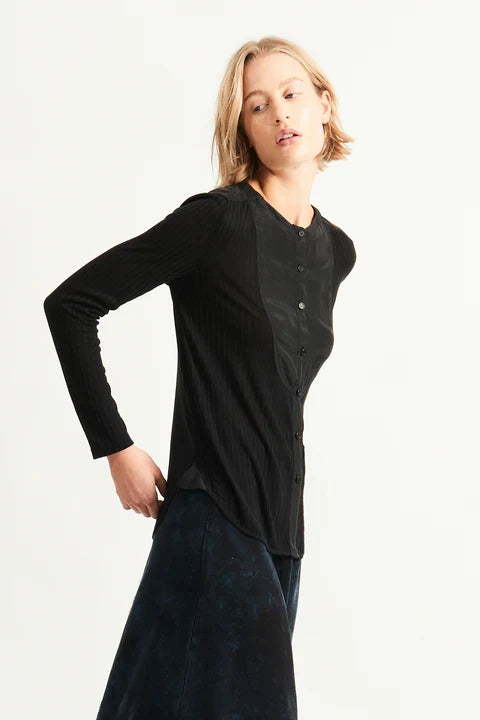 Raquel Allegra Silk Elia Top