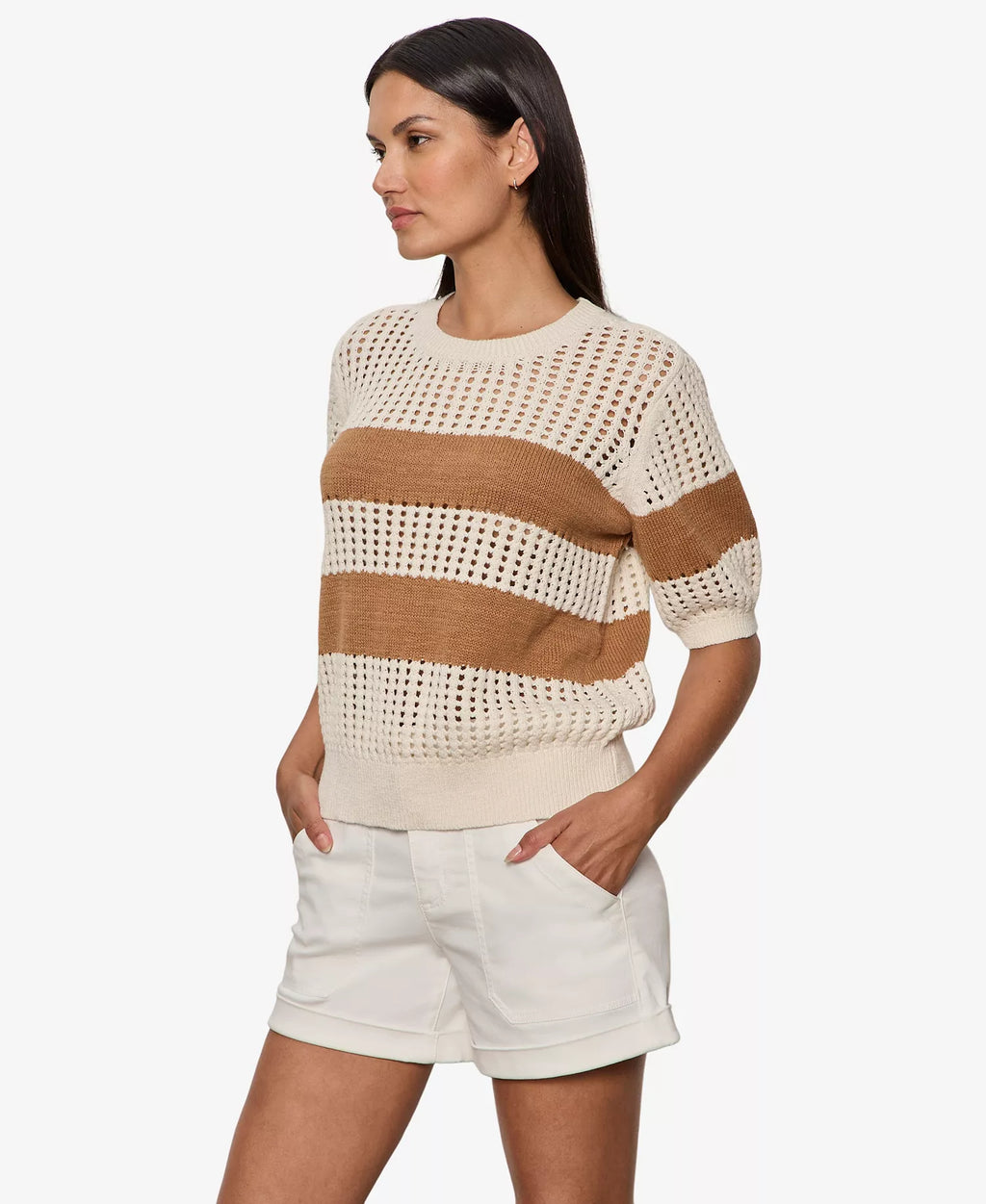 Sanctuary Beachside Openwork Tee