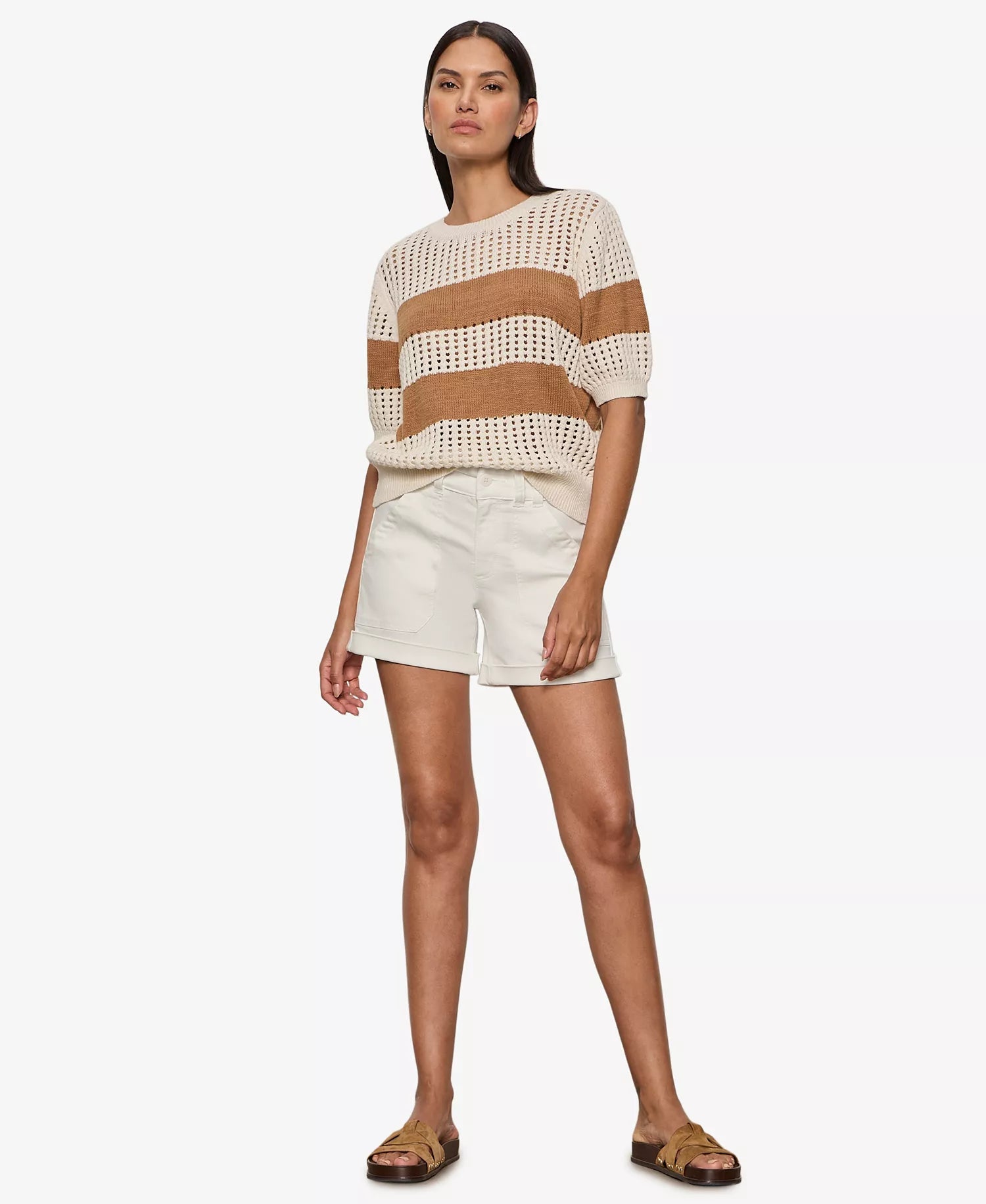 Sanctuary Beachside Openwork Tee