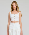 Nice Button Detail Tank Top