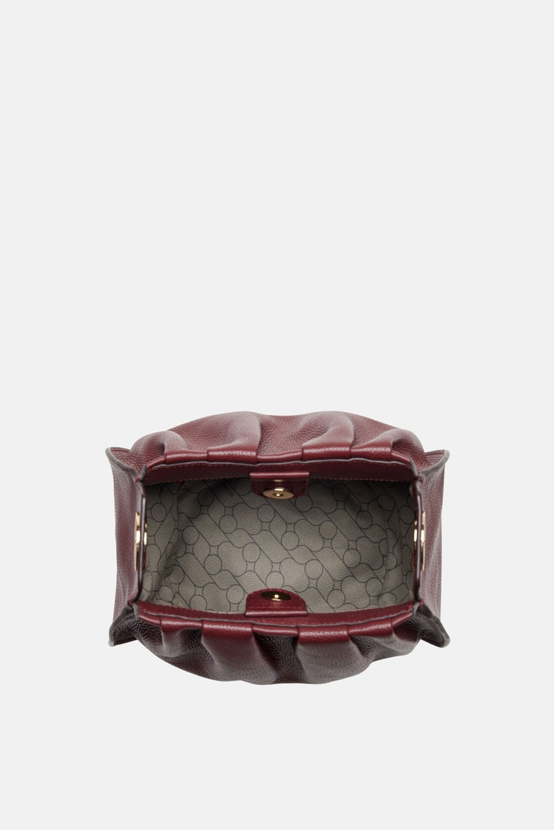 Oryany - Selena Bucket Medium Crossbody Handbags - Maroon / One Size