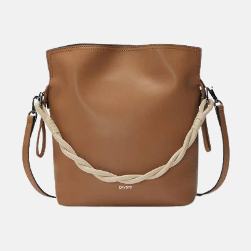 Oryany - Madeleine Bucket Medium Crossbody Handbags - Sand Brown / One Size