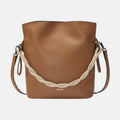 Oryany - Madeleine Bucket Medium Crossbody Handbags - Sand Brown / One Size