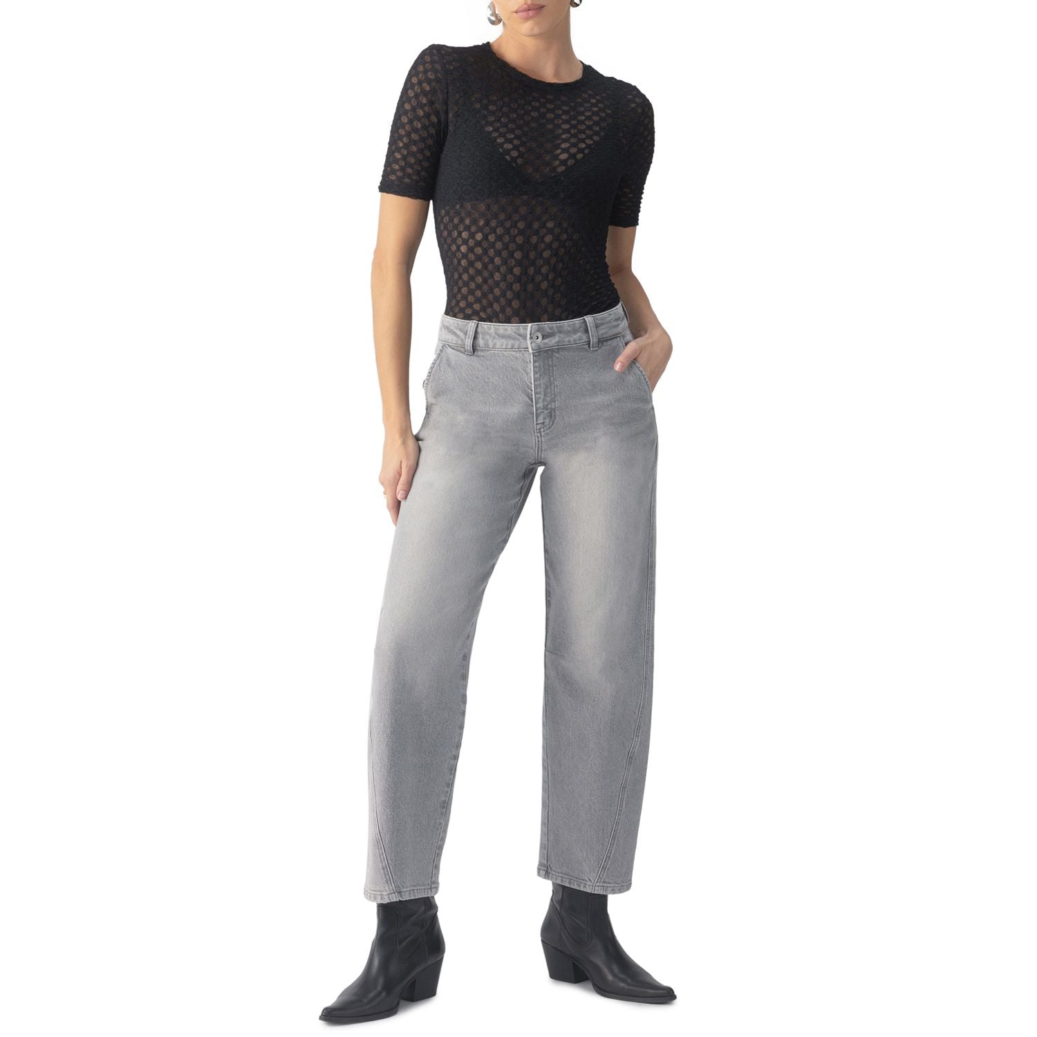 Sanctuary Barrel Marine Jean