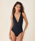 The Mykonos One Piece - Flat - Black - Classic