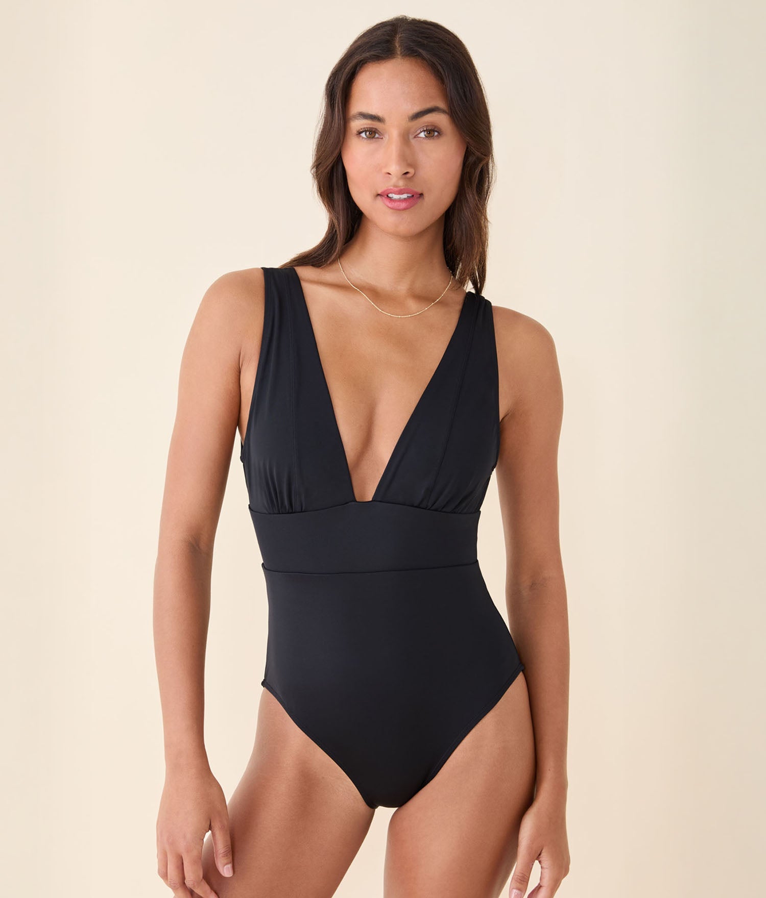 The Mykonos One Piece - Flat - Black - Classic