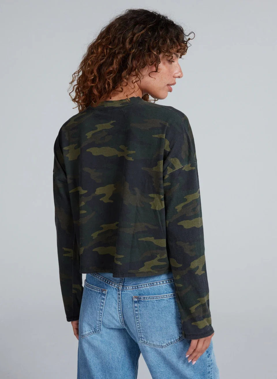 ASKK NY Cropped Long Sleeve Tee