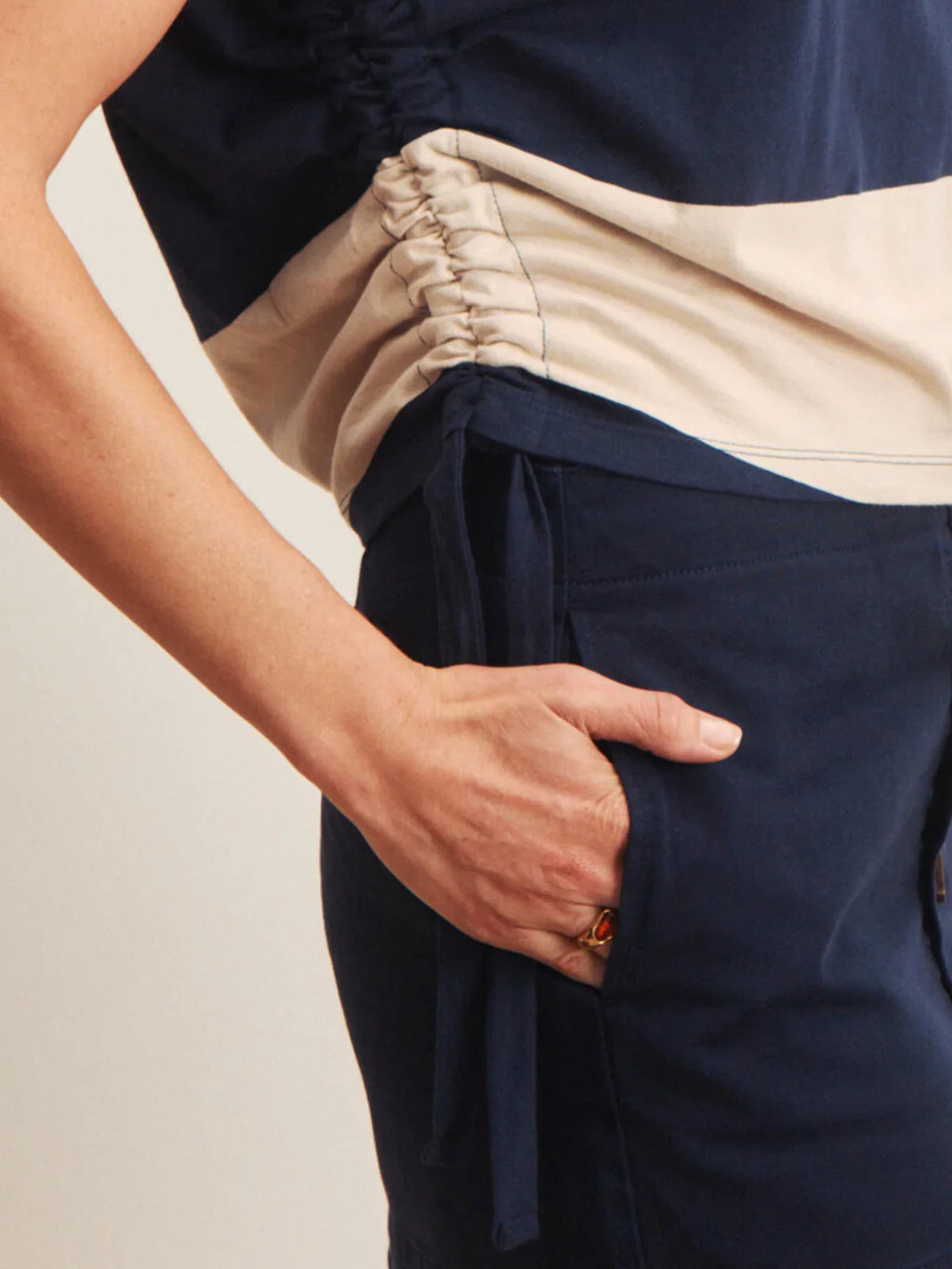 Sanctuary All Day Ruched Tee