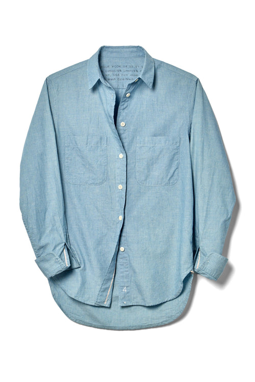 4 Work Shirt Indigo Chambray