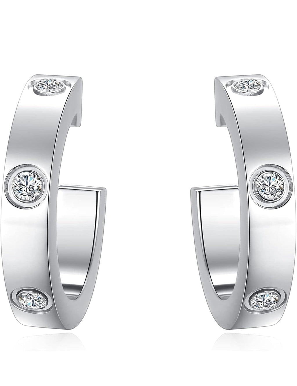 Love Hoop Earrings