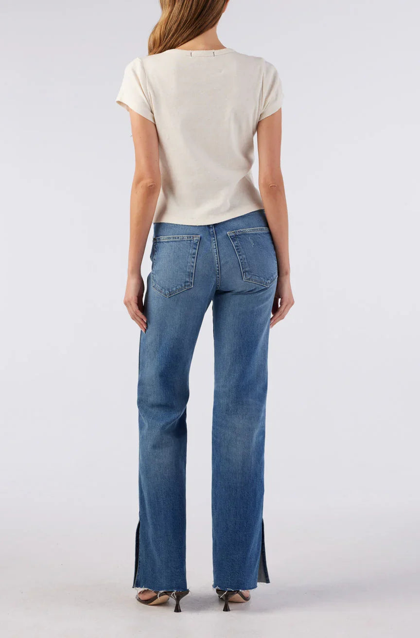 AMO Georgia Split Flare Jean