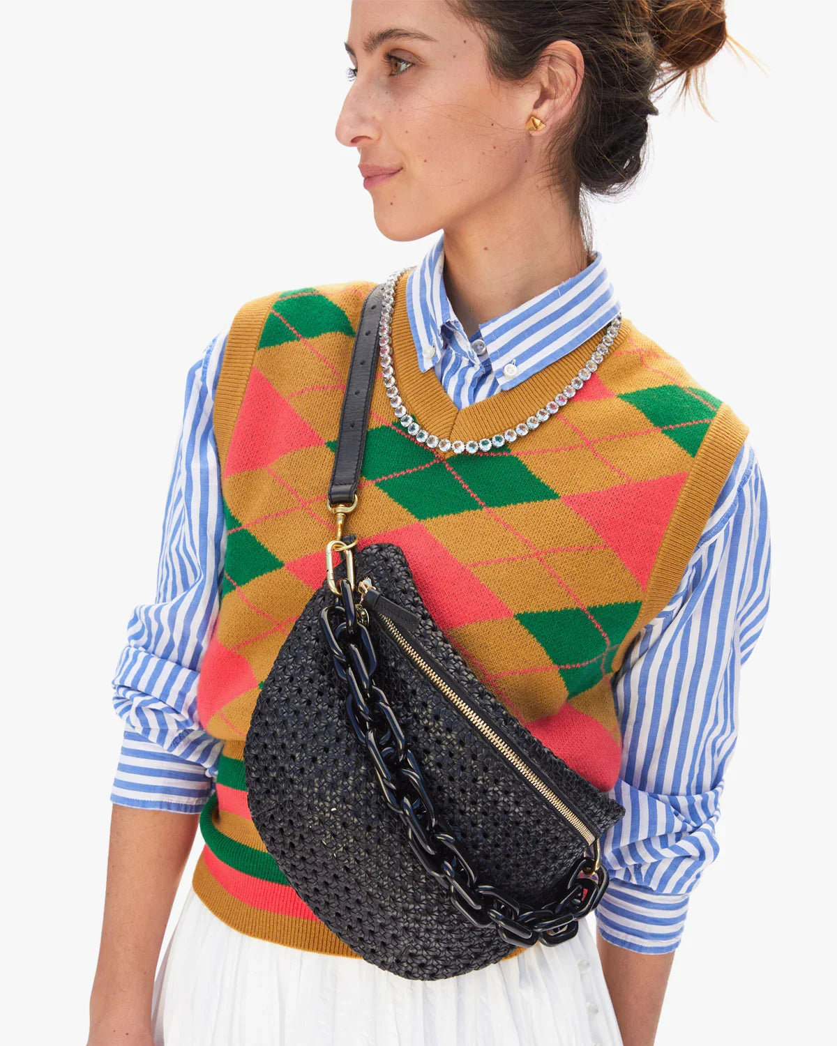 Clare V Grande Fanny, Rattan