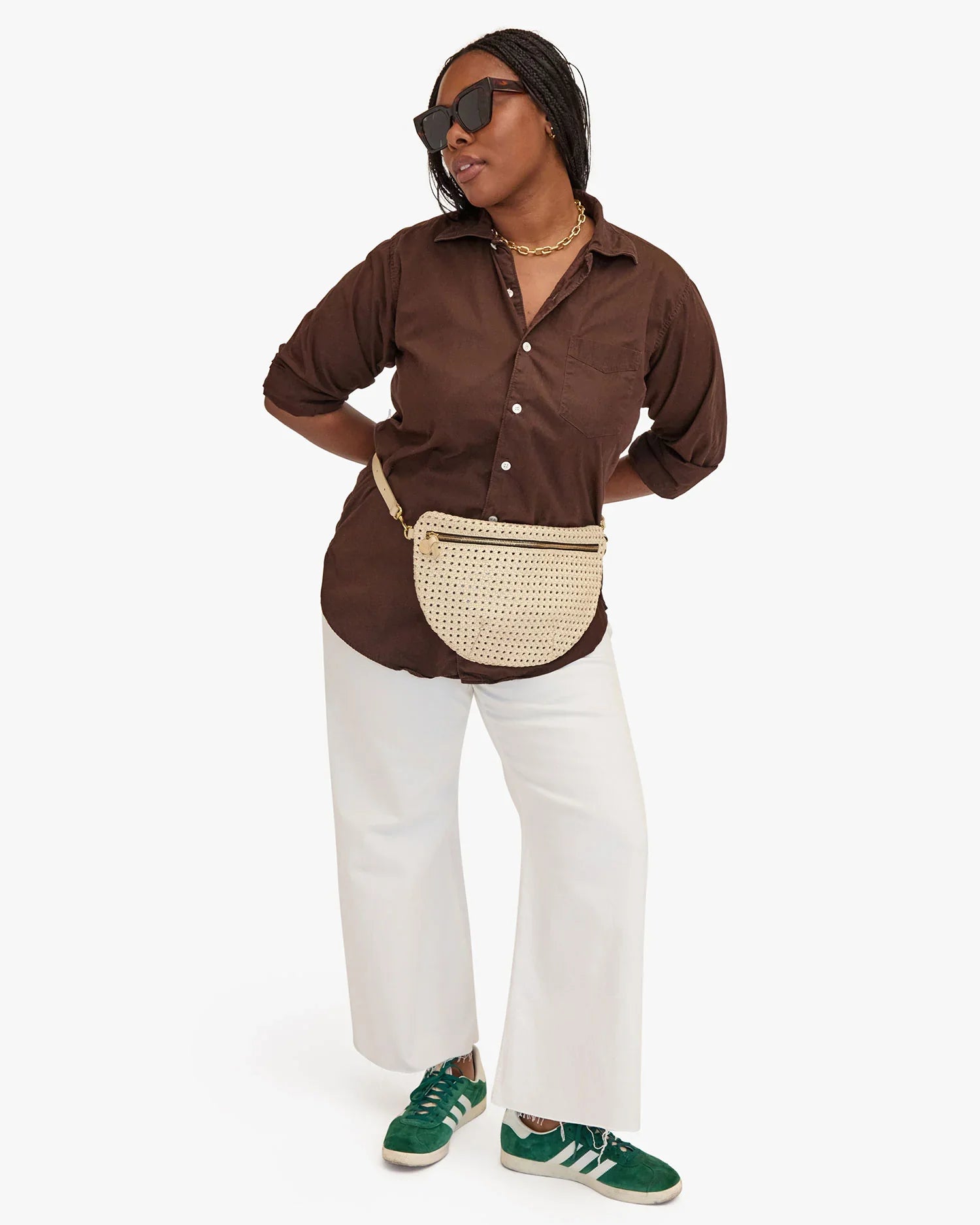 Clare V Grande Fanny, Rattan