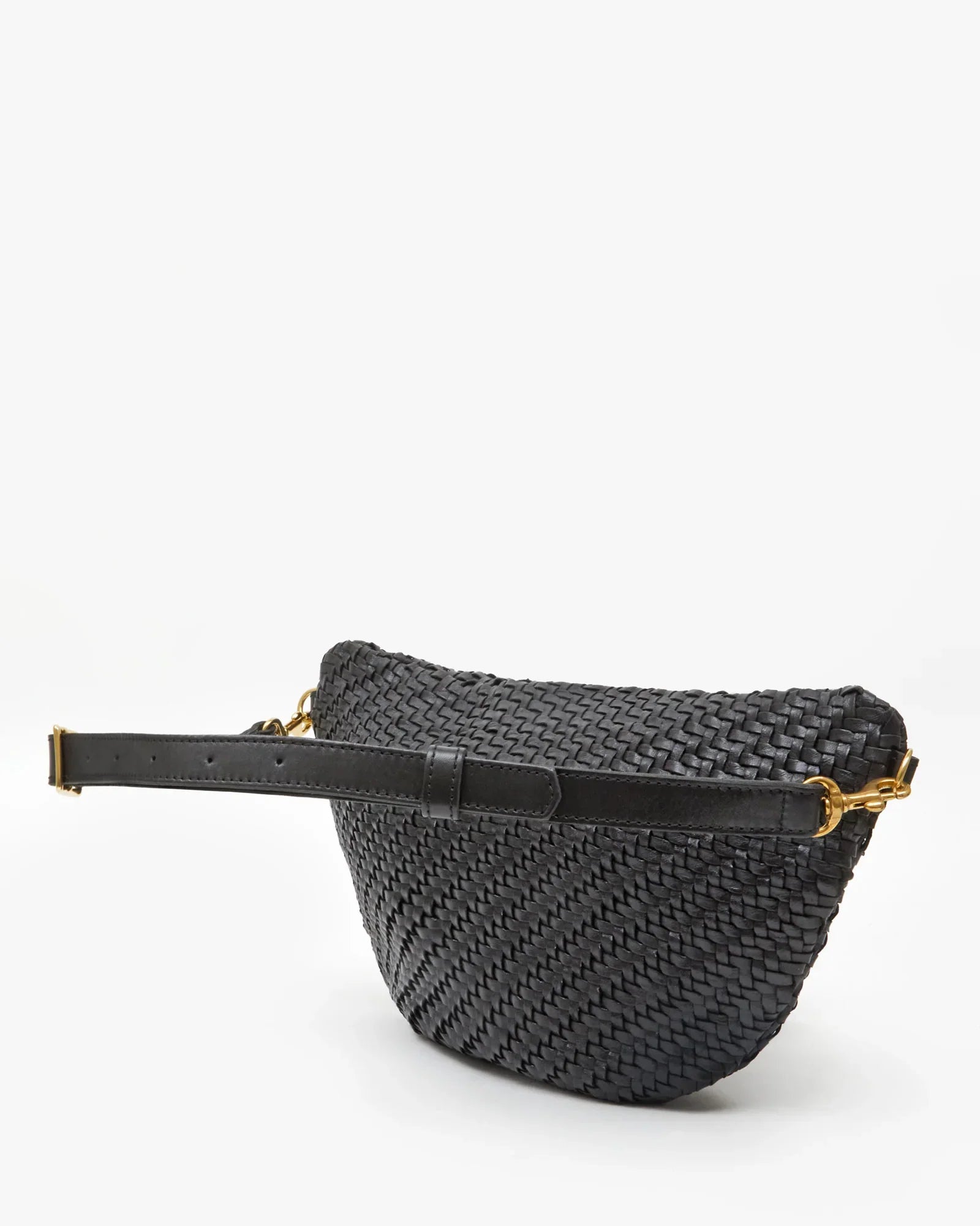 Clare V Grande Fanny, Woven Zig Zag