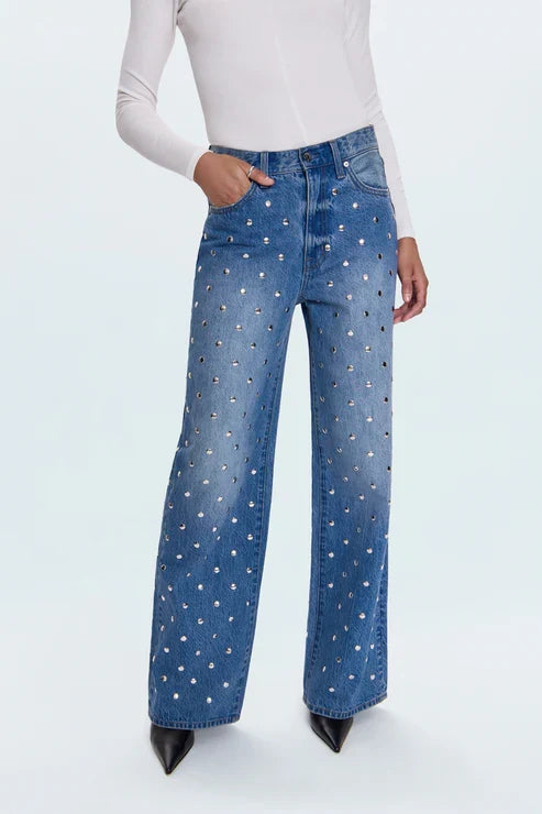 Pistola Hendrix High Rise Baggy Jean