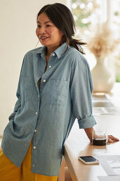 4 Work Shirt Indigo Chambray