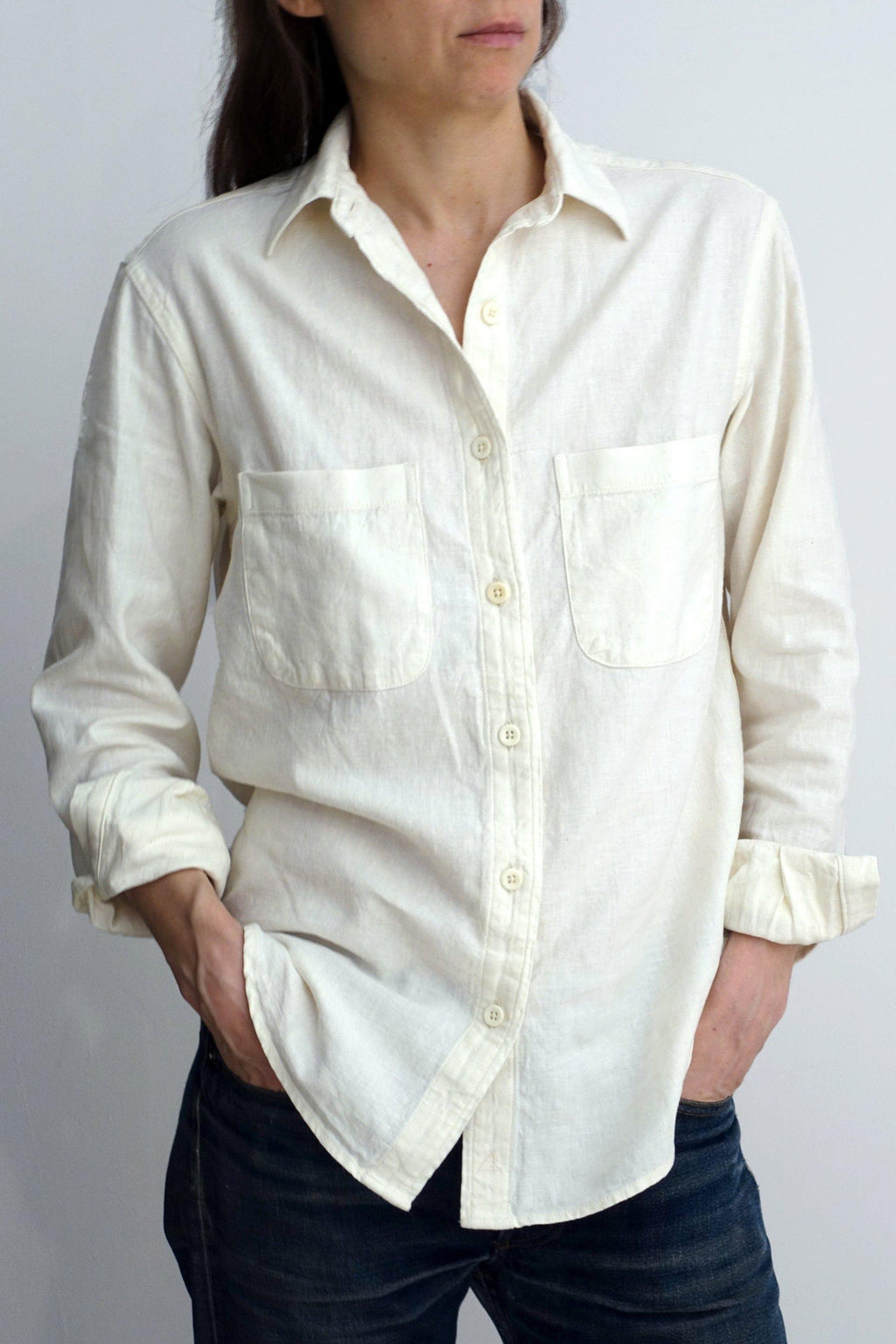 4 Work Shirt Herringbone