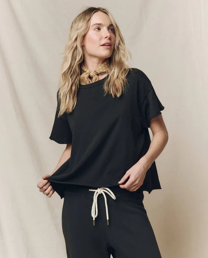 THE GREAT. Crop Tee