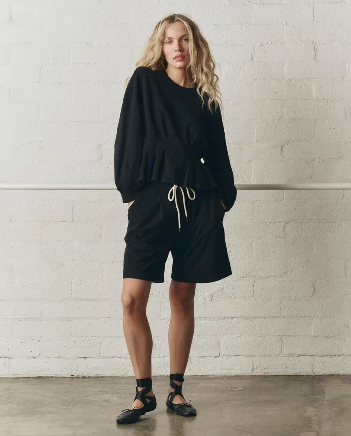 The Great. The Slouchy Corset Sweatshirt