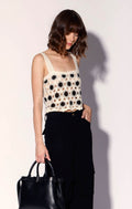 Beverly Tank Top, Dot Crochet / Final Sale