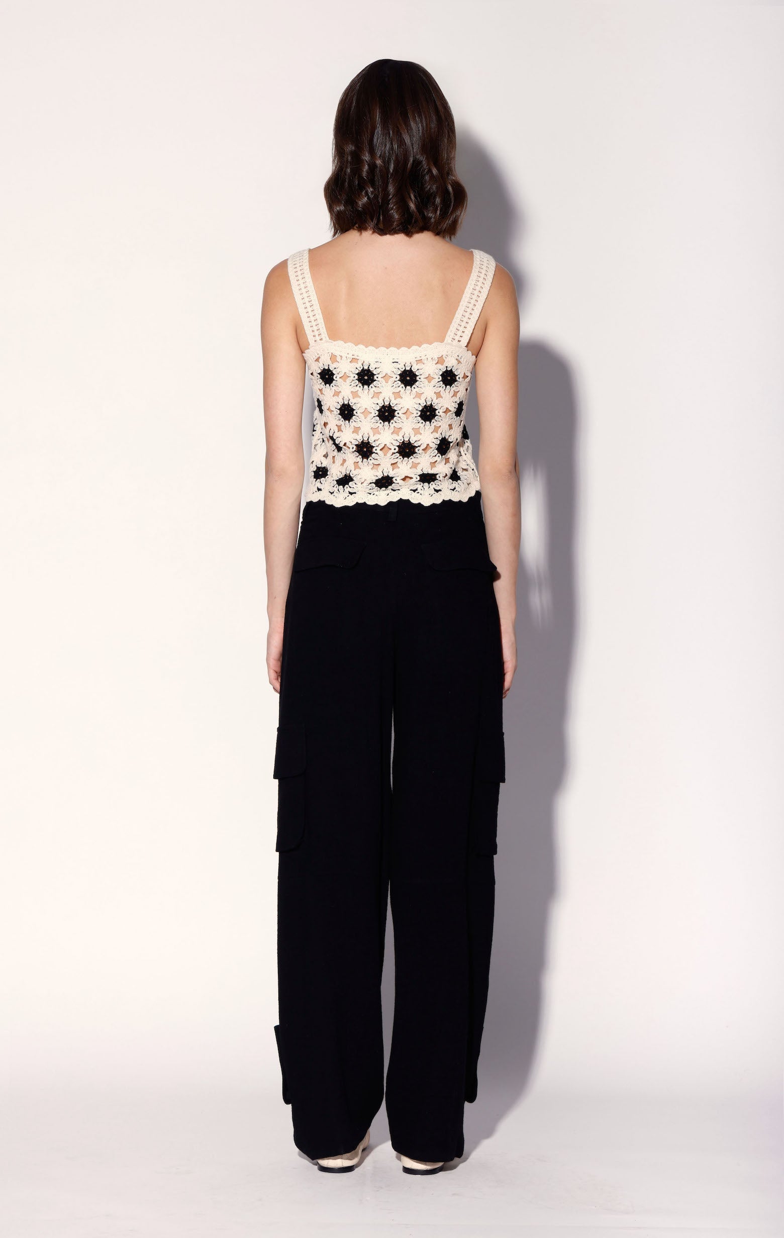 Beverly Tank Top, Dot Crochet / Final Sale