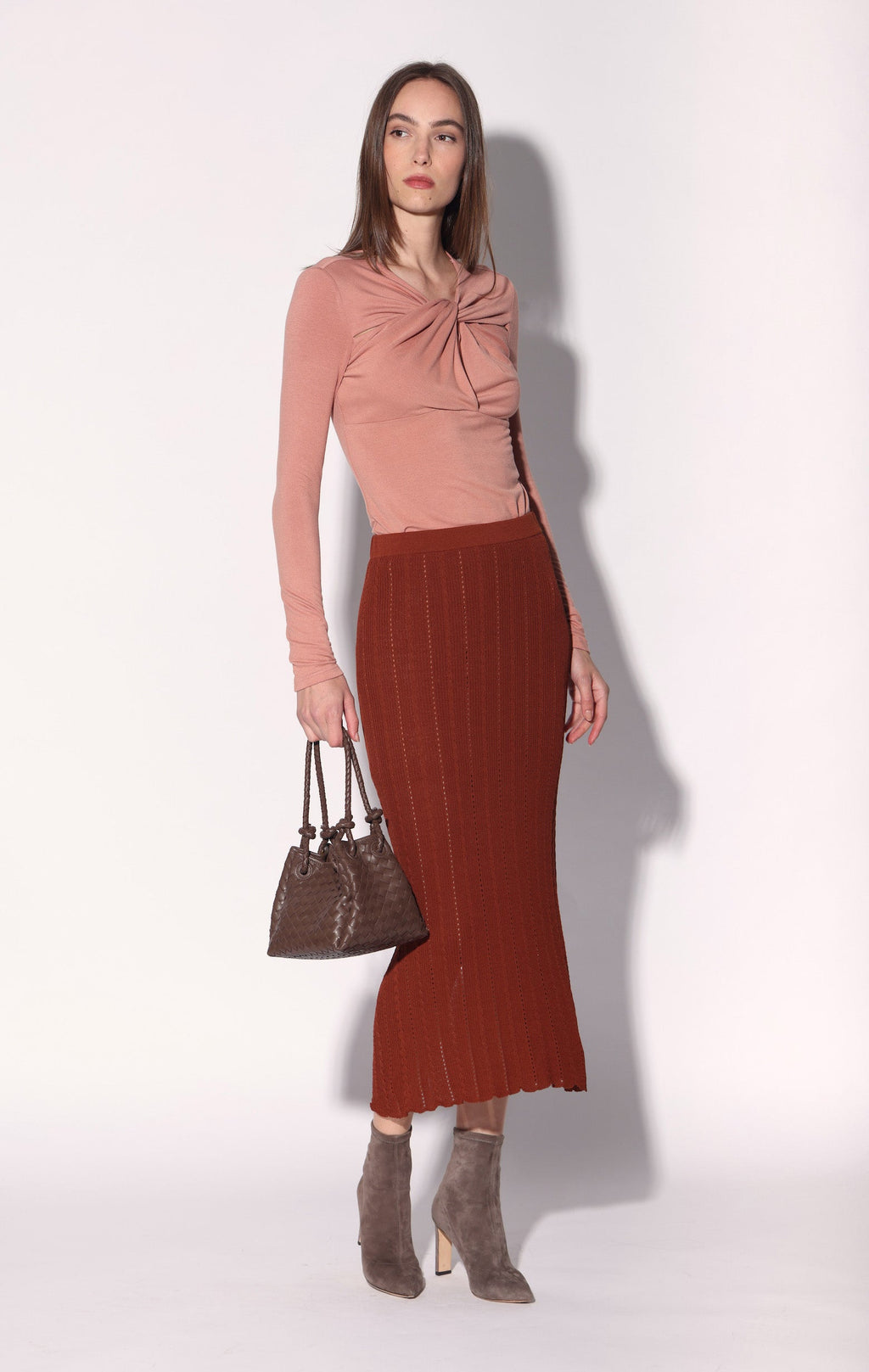 Posey Skirt, Terracotta / Final Sale