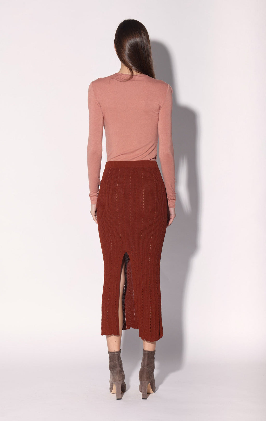 Posey Skirt, Terracotta / Final Sale