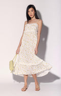 Carla Dress, Yellow Bouquet / Final Sale
