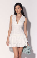 Brandy Dress, White / Final Sale