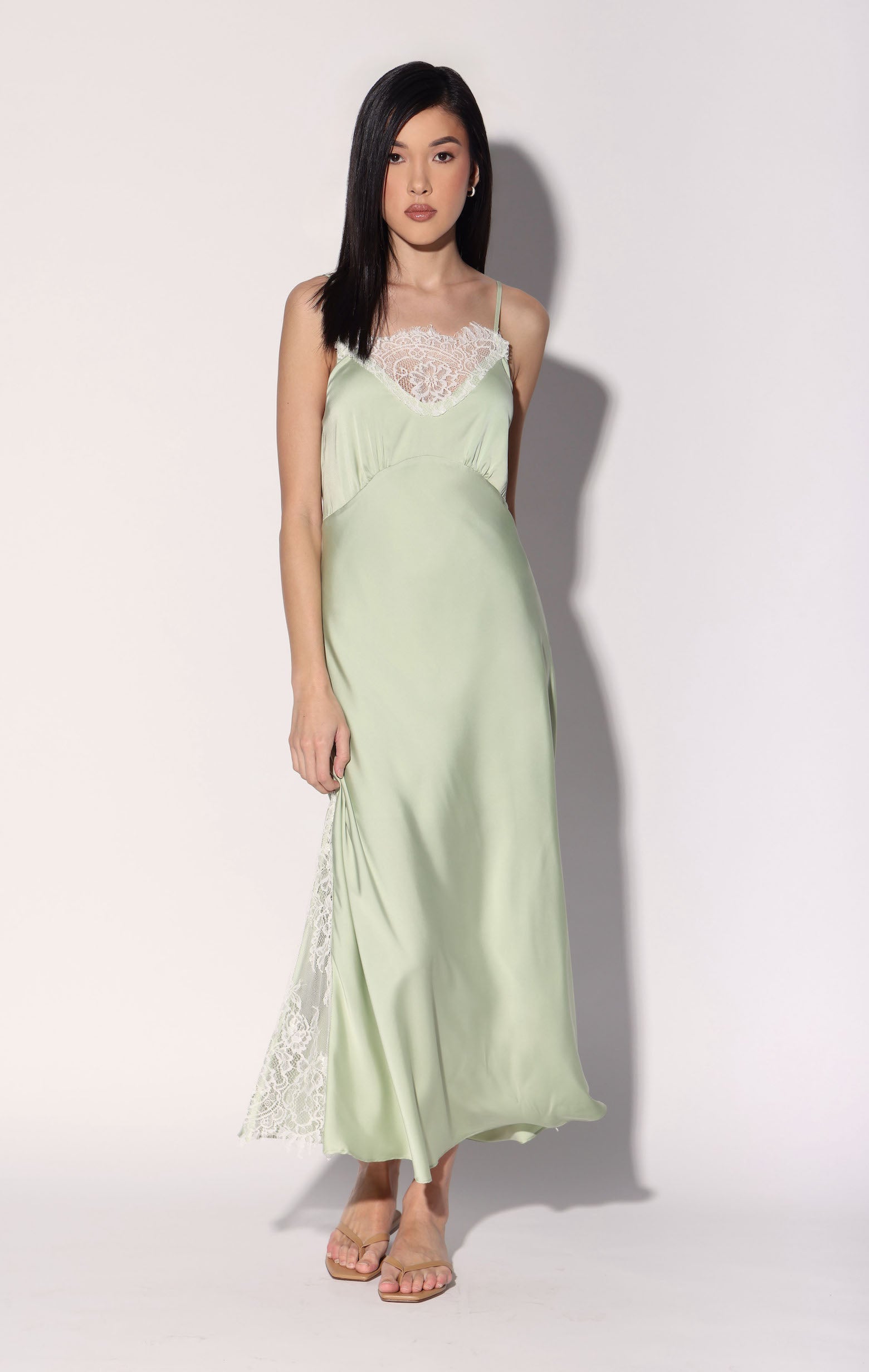 Cynthia Dress, Kiwi / Final Sale