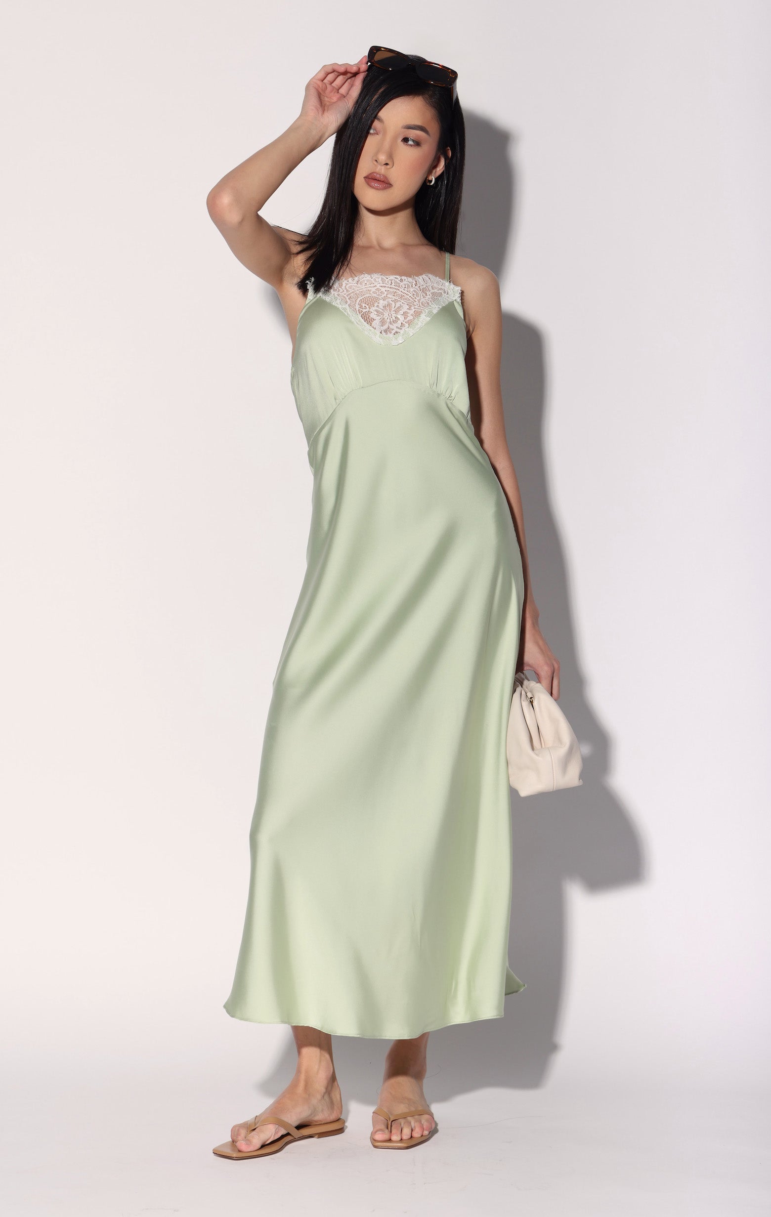 Cynthia Dress, Kiwi / Final Sale