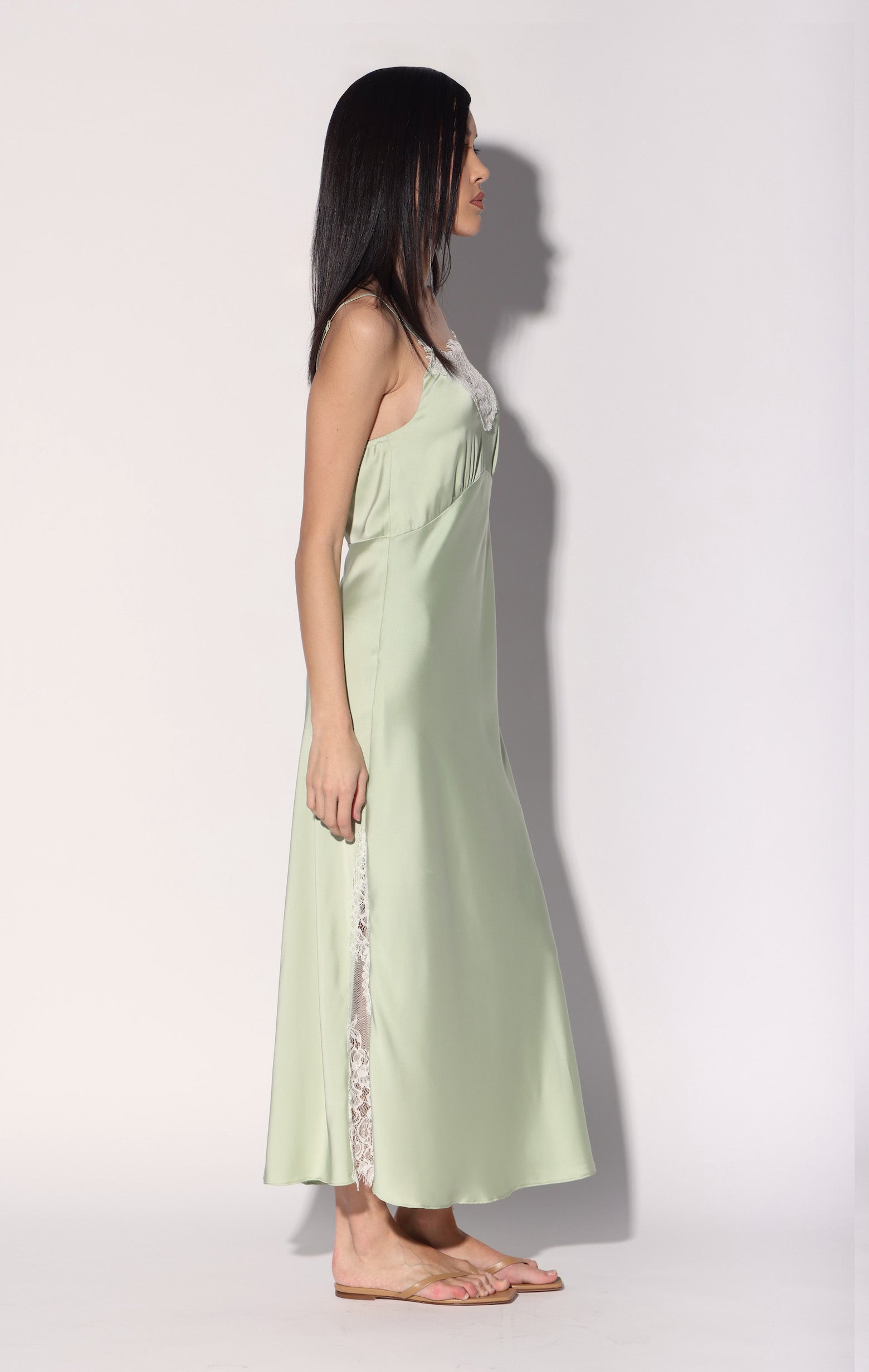 Cynthia Dress, Kiwi / Final Sale