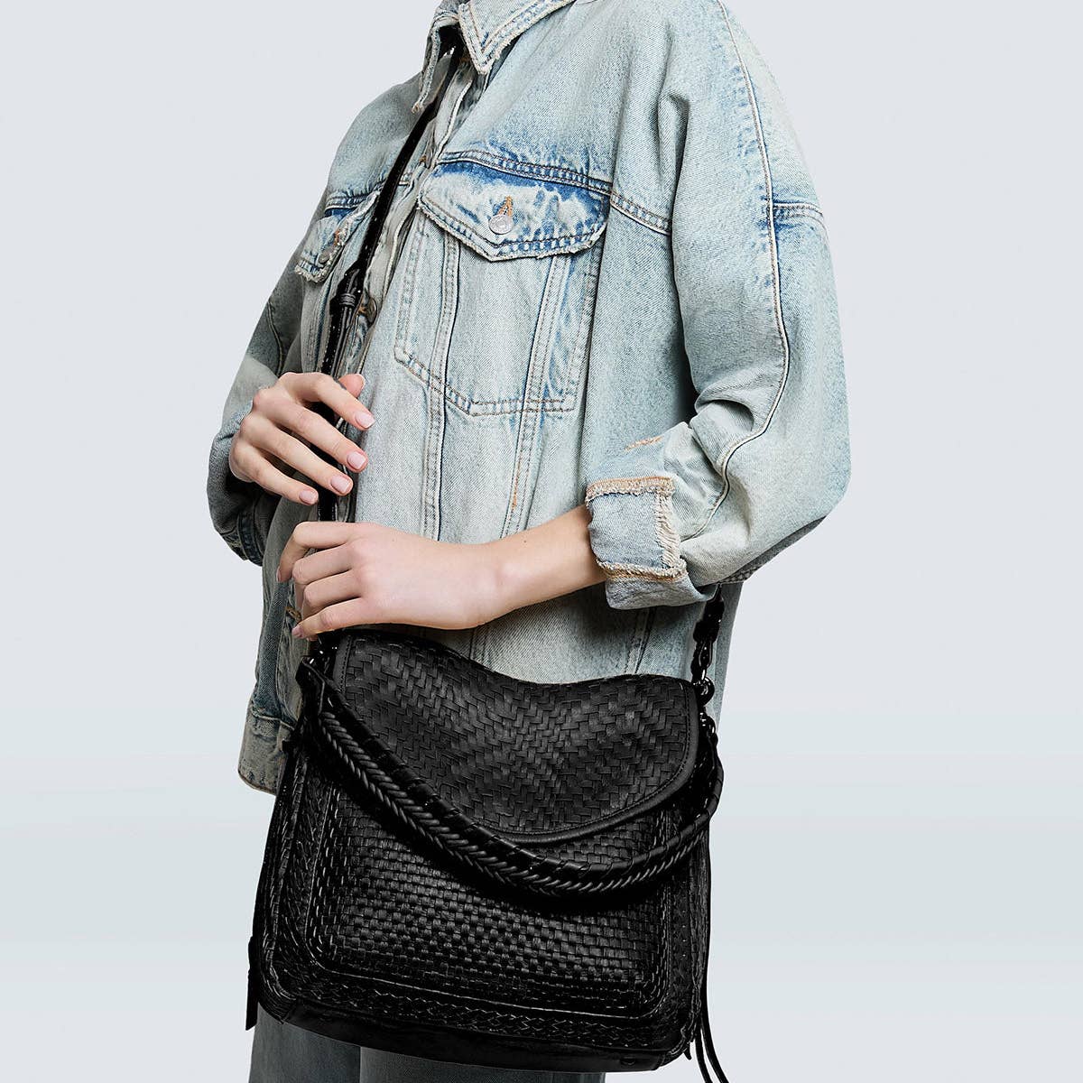 Aimee Kestenberg All For Love Novelty Zip Top Convertible Shoulder