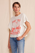 "Honky  Cowgirl" Crew Neck T-shirt