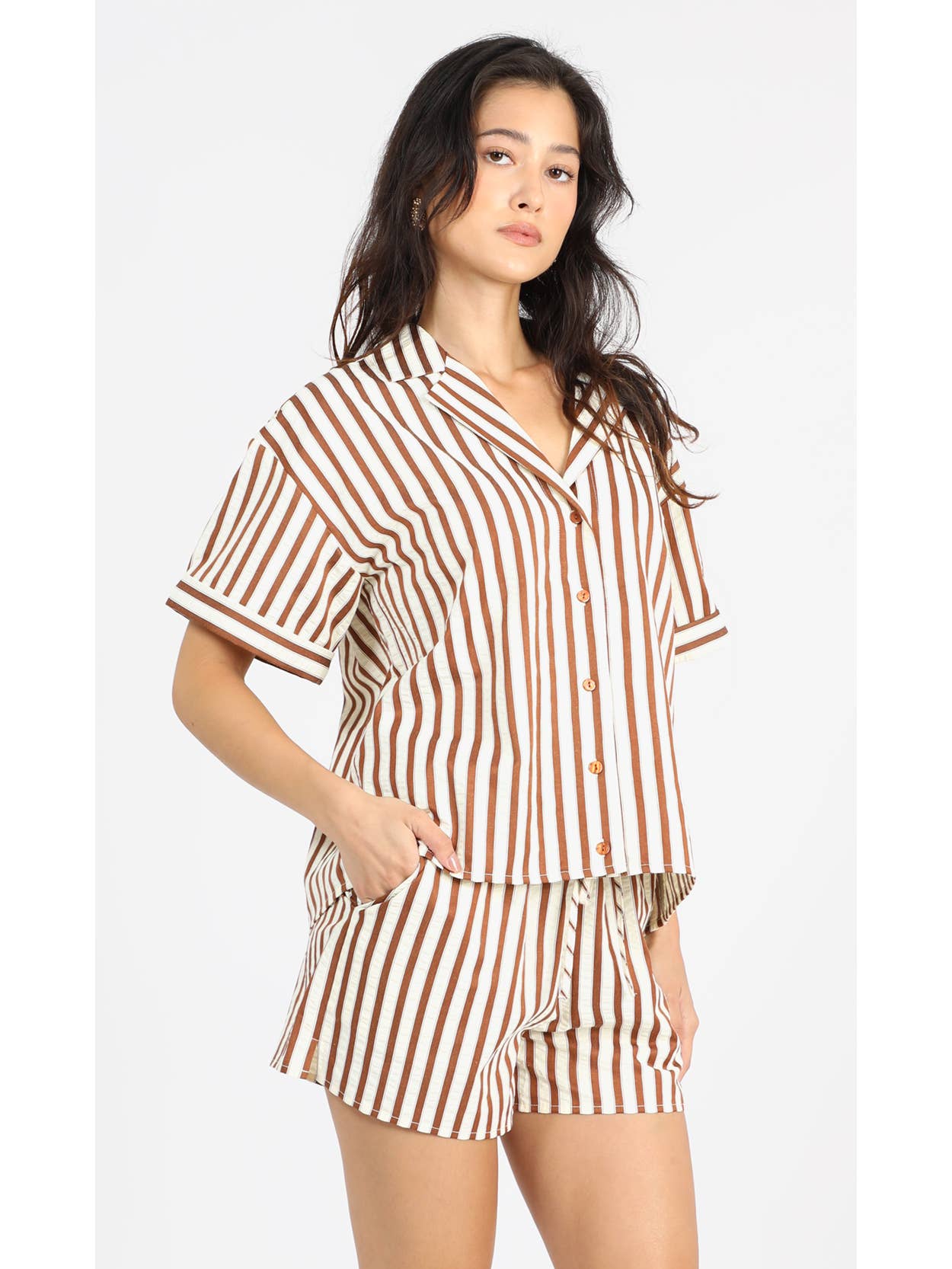Graham Stripe Vacation Shirt