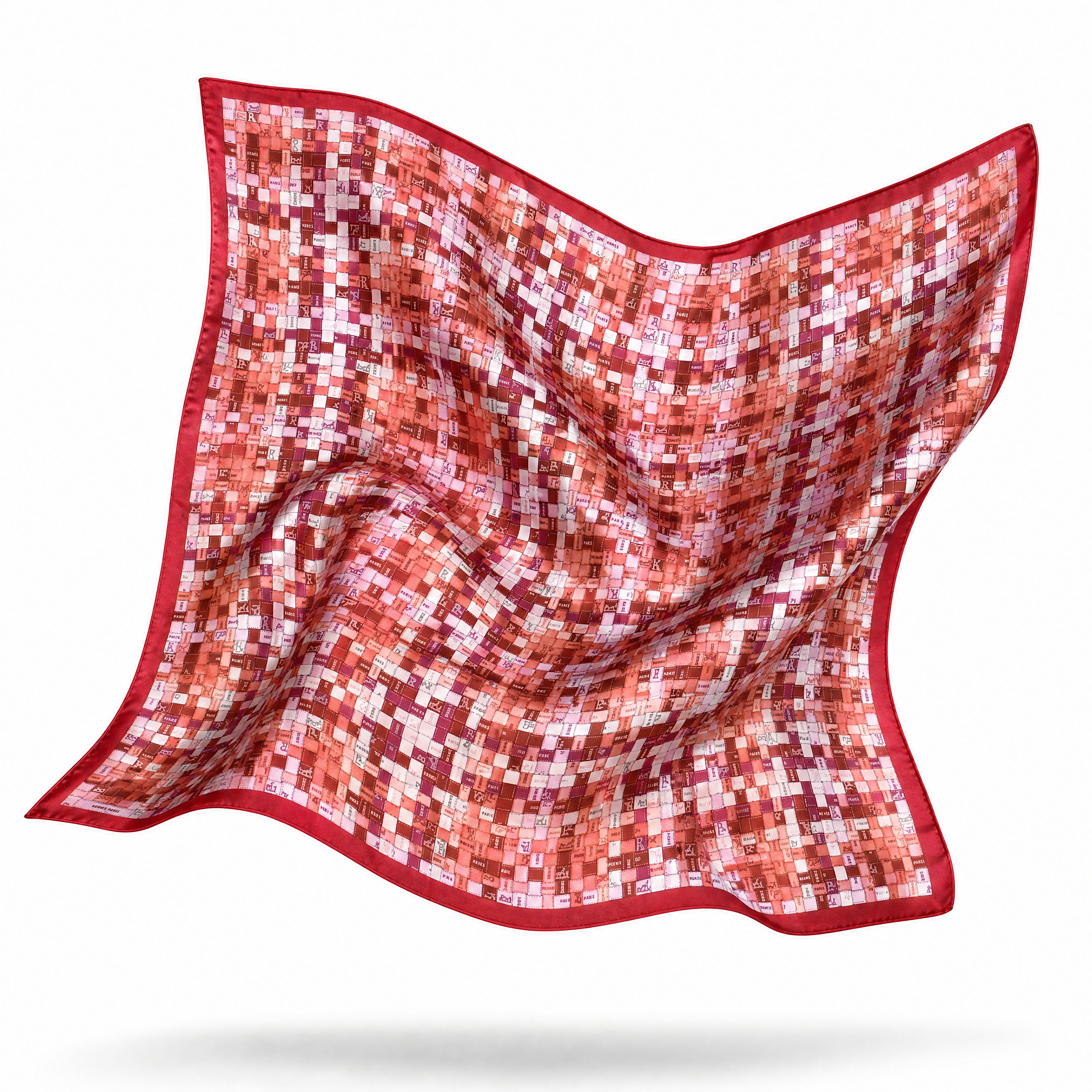 Vintge Hermes Bolduc Au Carre Scarf Crossbody Bag