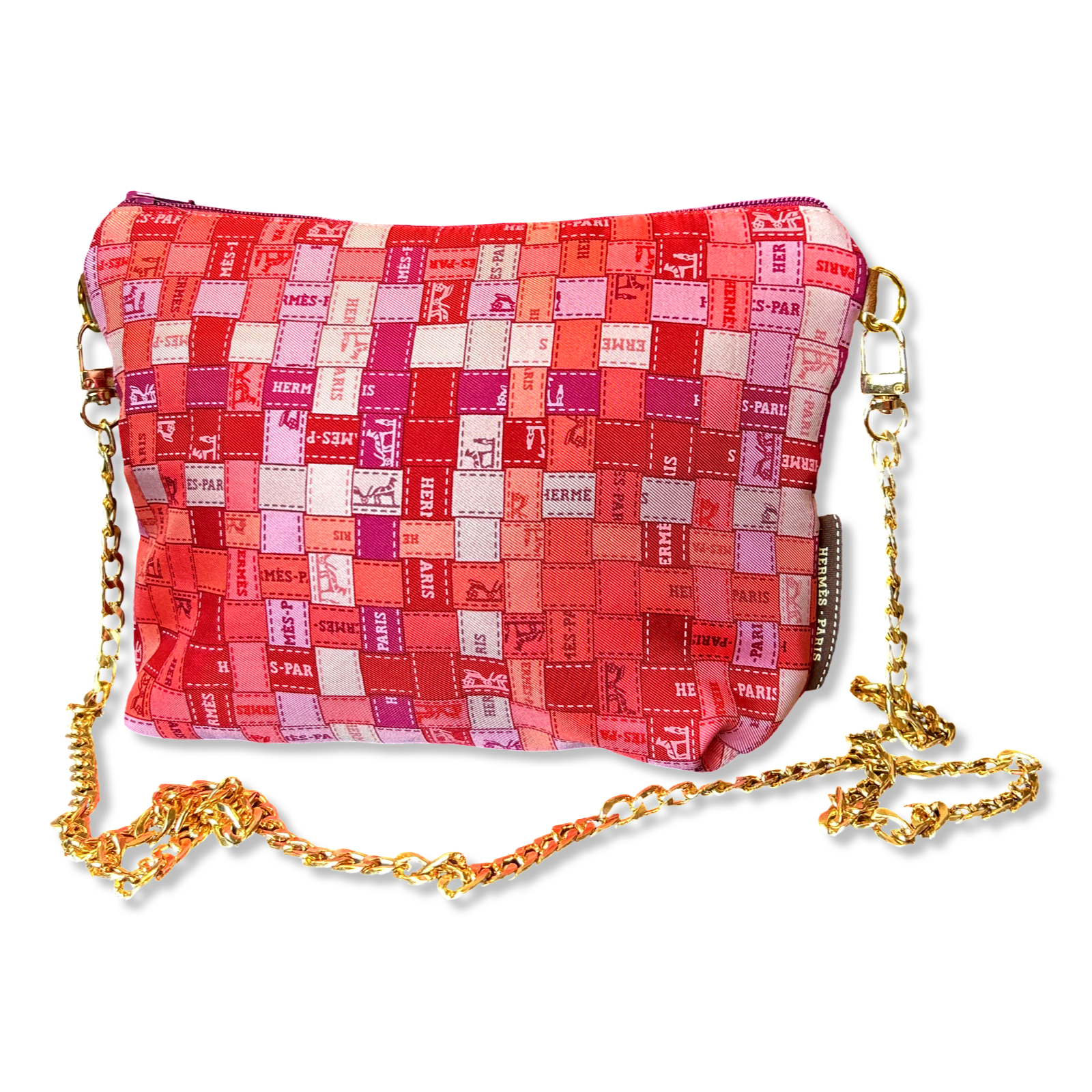 Vintge Hermes Bolduc Au Carre Scarf Crossbody Bag