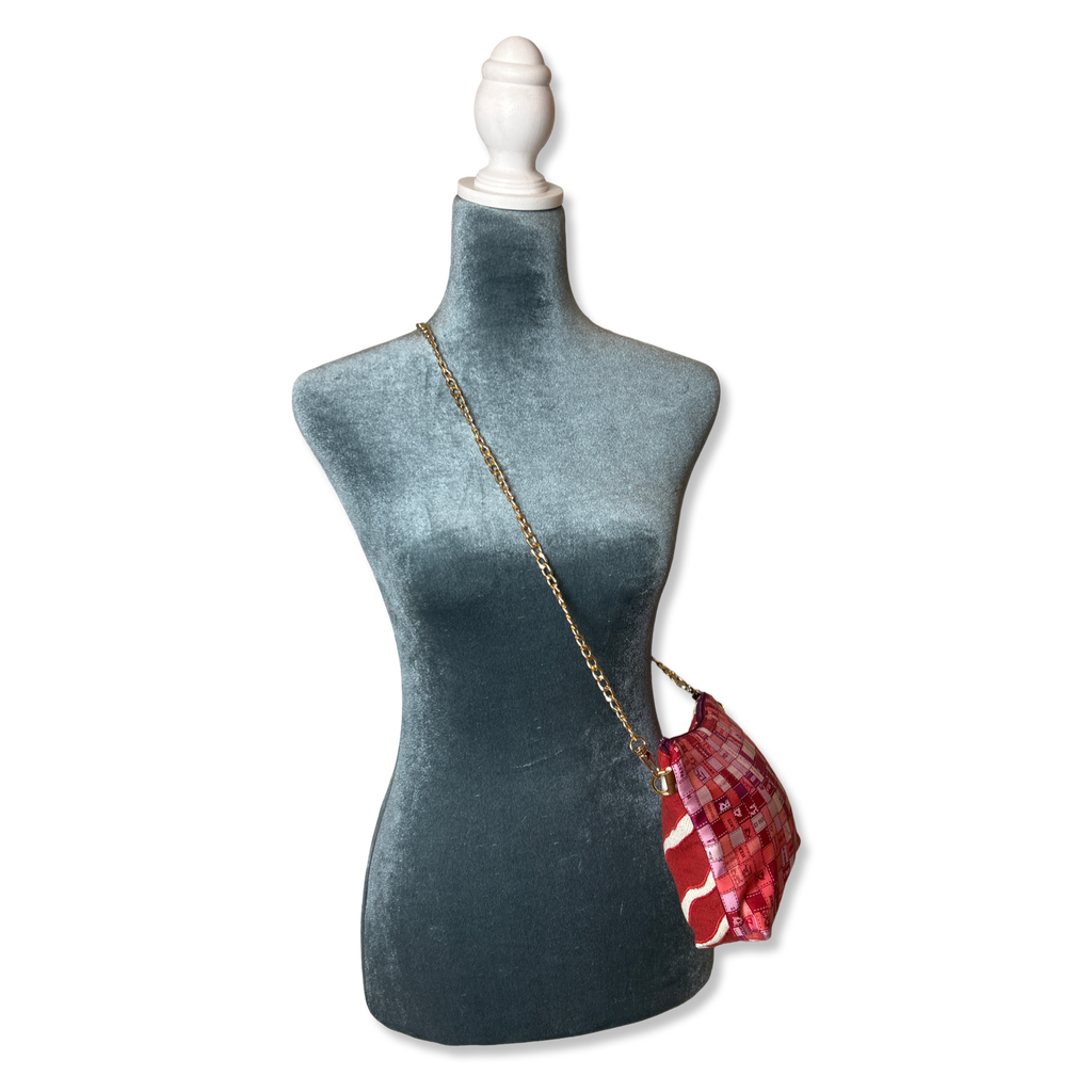Vintge Hermes Bolduc Au Carre Scarf Crossbody Bag