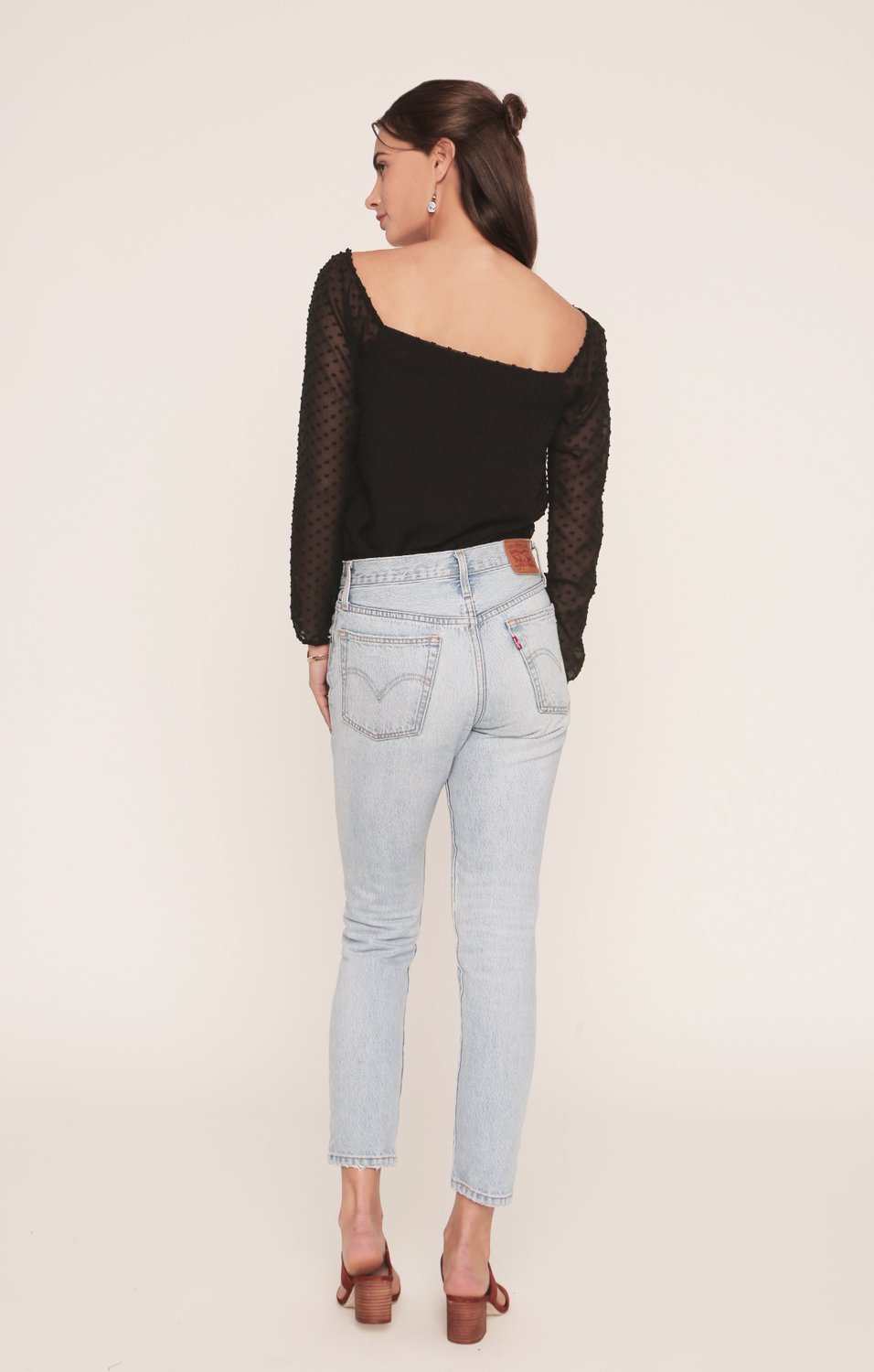 Lovely Blouse - Black Silk Blouse