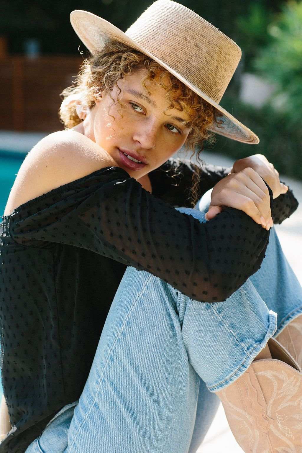 Lovely Blouse - Black Silk Blouse