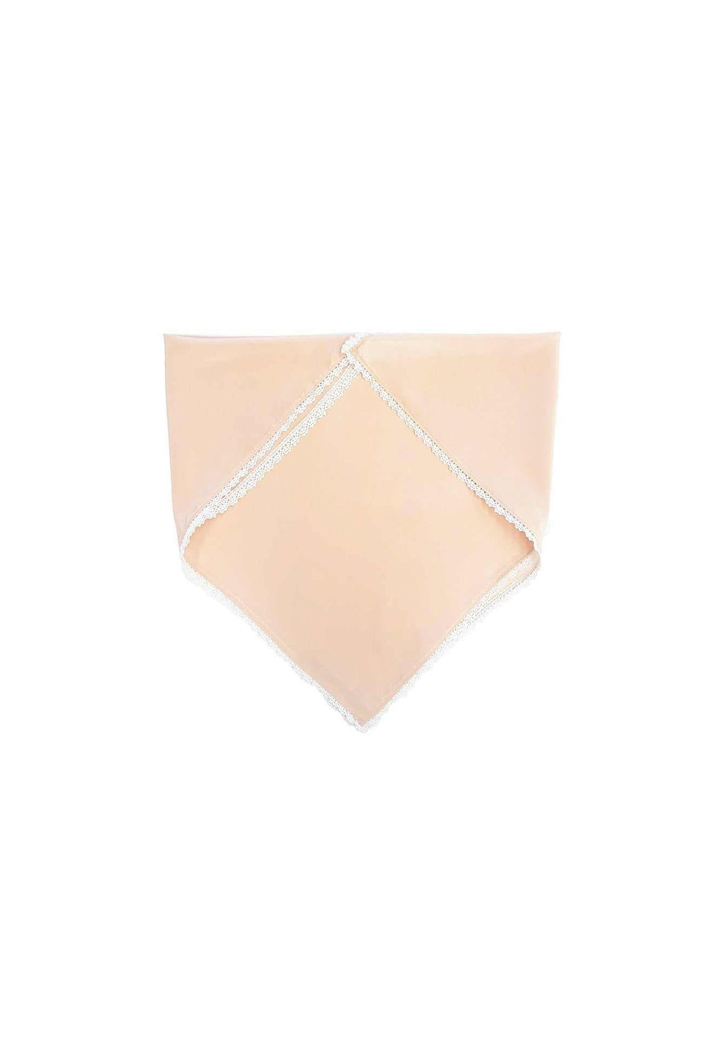 Peach Silk Face Bandana - The Penelope Bandana (Free Shipping Included on all Merritt Accessories Too)
