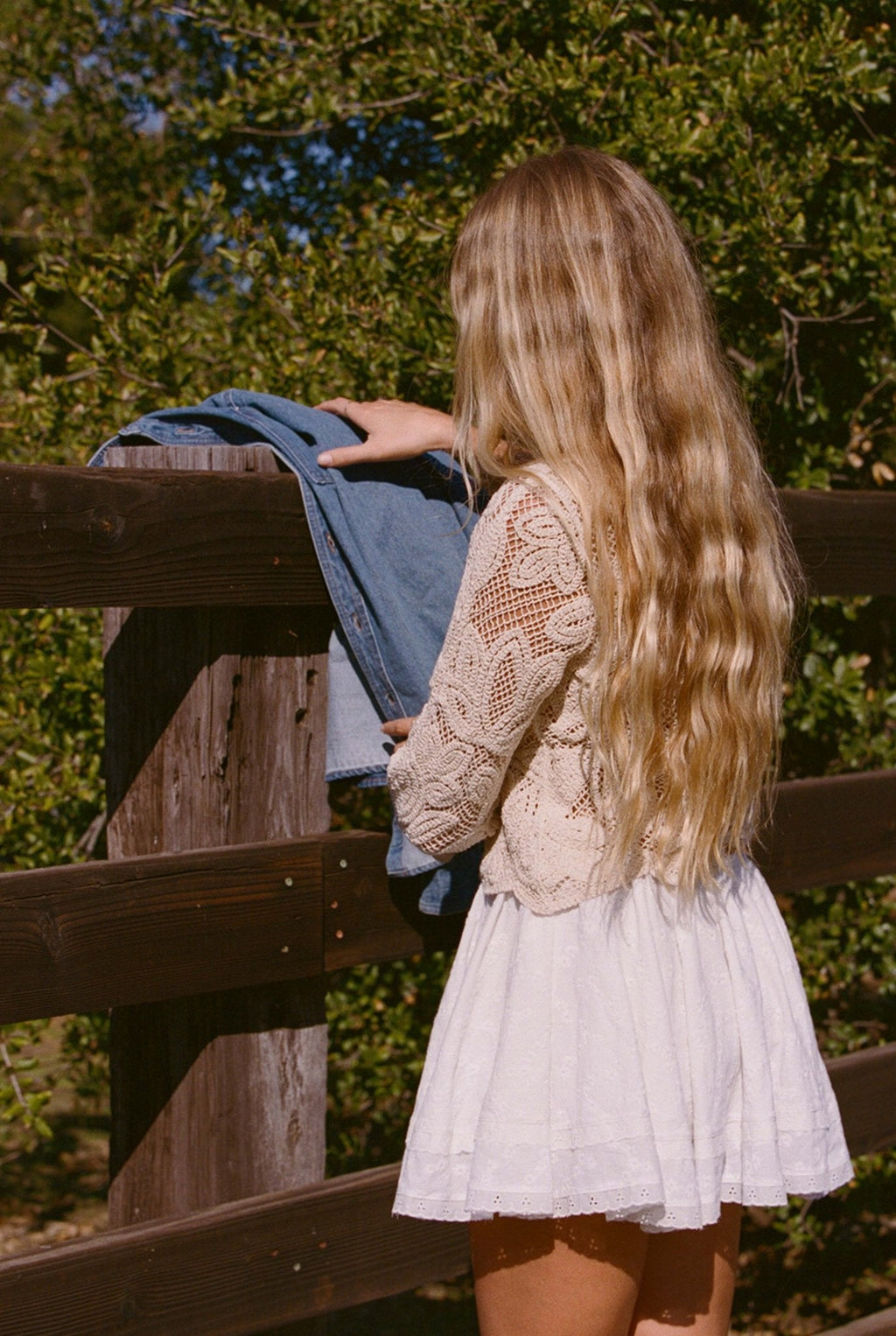 The Bondi Top - Sand Lace Boho Top