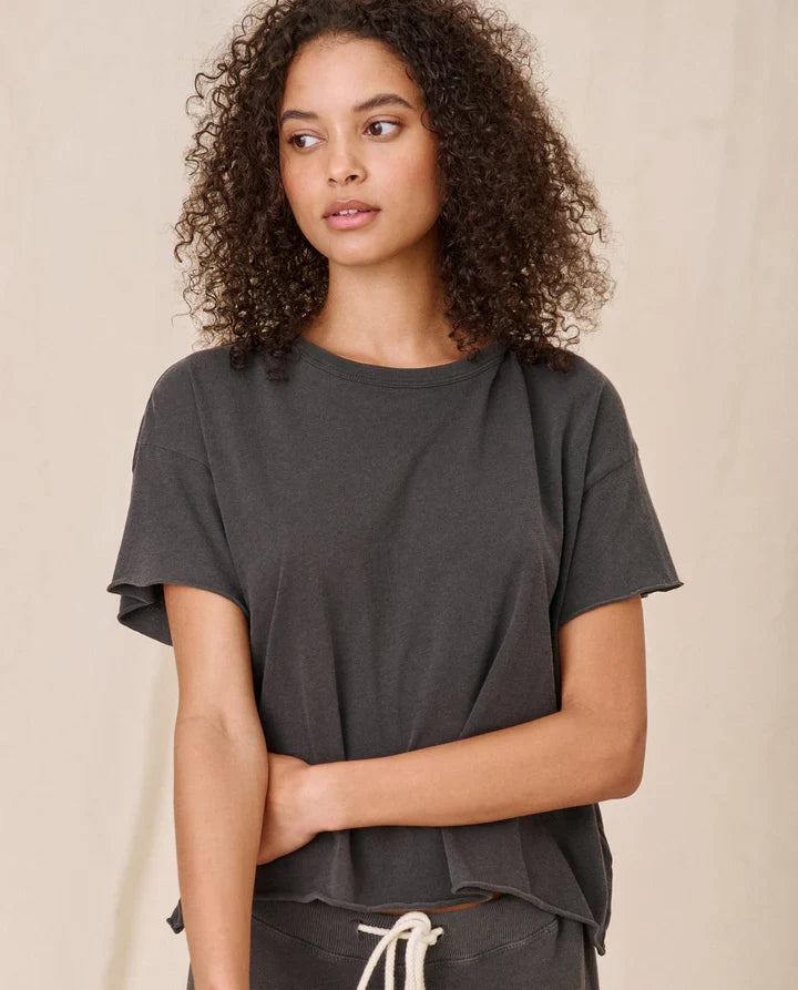 THE GREAT. Crop Tee